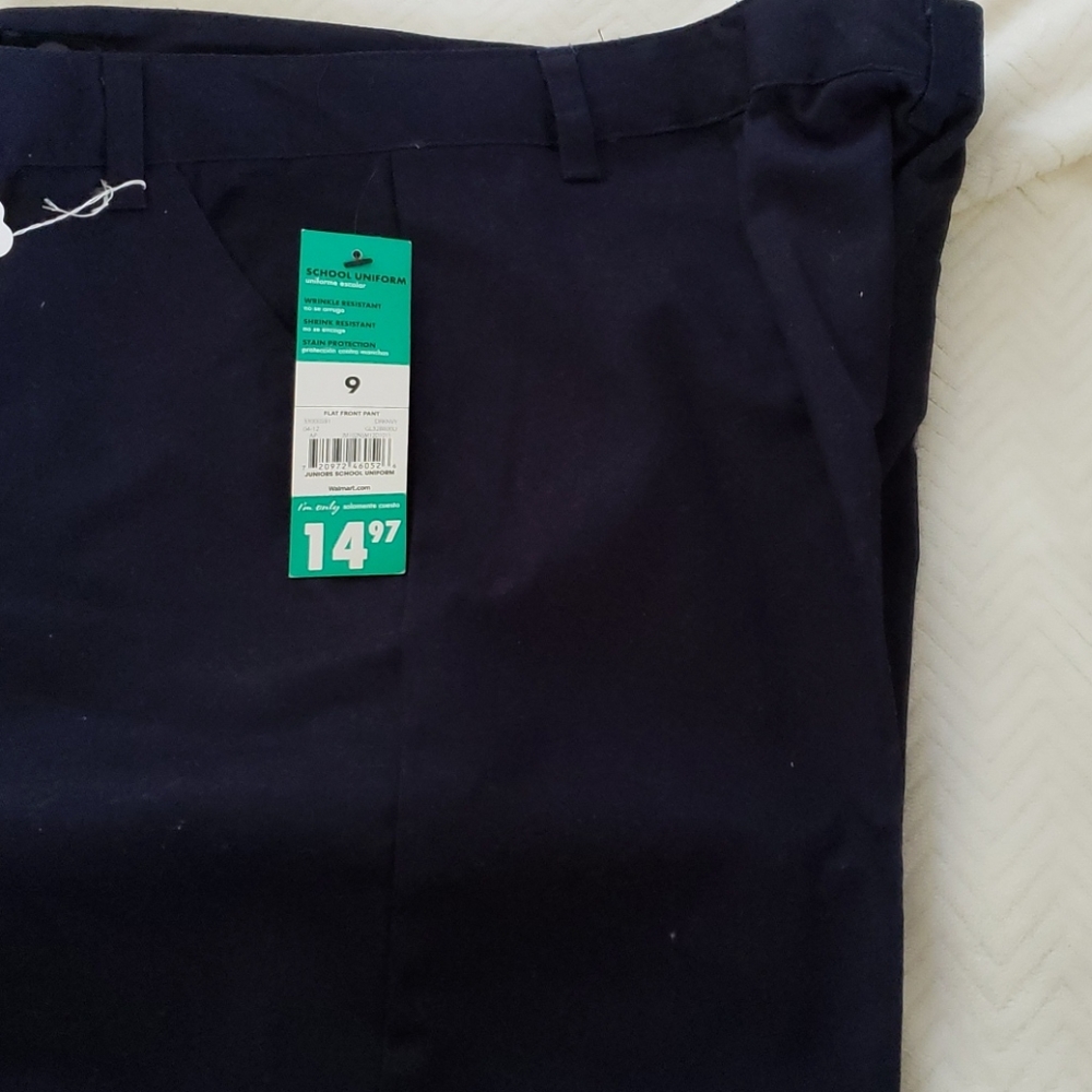 Girls pants.. 1 Navy, 1 Khaki... $15 each